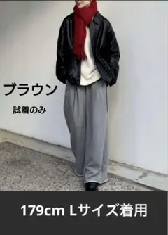 極美品　WYMGRAIN MILITARY BLOUSON　革