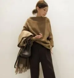 L’Appartement 18AW ボートネック 畦 アゼニット