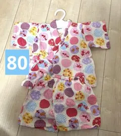 甚平　ベビー浴衣　80