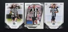 ギマランイス ジョエリントン ニューカッスル Topps Panini 3枚