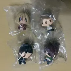 ひ*た様 進撃の巨人 一番くじ ～それぞれの決意～ H賞 ちょこのっこ 4点セッ