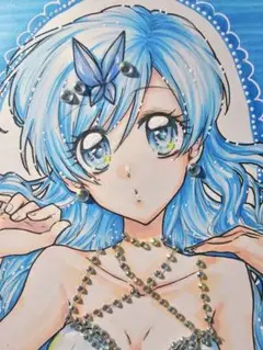 創作 手描きイラスト アナログイラスト オークション - メルカリ
