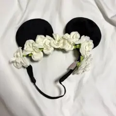 ディズニー　ミニーカチューシャ(お花)