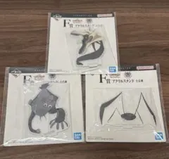 エヴァンゲリオン 一番くじ F賞 アクリルスタンド 3種