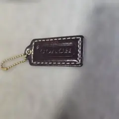 COACH レザー キーホルダー チャーム