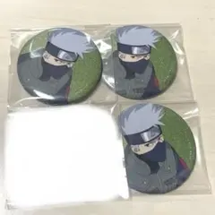 NARUTO 缶バッジ ヴィレッジヴァンガード フォーマンセル ミナト班