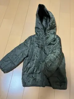 無印良品 中綿コート カーキ 90