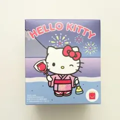 マクドナルド/ハッピーセット/キティちゃん/浴衣ハローキティのふくろとめクリップ