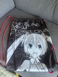 初音ミク】Project DIVA F ランドリーバッグ 巾着 非売品 - メルカリ