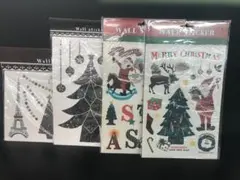 クリスマス 壁用ステッカー セット