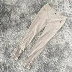 未使用級『LAUTREAMONT』シャーリングパンツ　スキニー　日本製　(S)