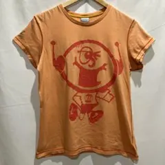 NIKE ナイキ レディース Tシャツ 半袖 ビッグプリント オレンジ