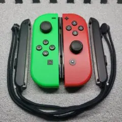 e*a様 Switch　ジョイコン　左右　グリーン&マリオレッド