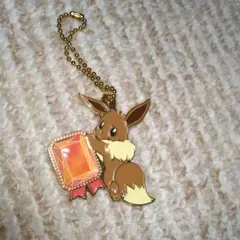 CRYSTAL DROPS メタルチャーム　キーホルダー　ブイズ CRYSTAL DROPS メタルチャーム ポケモン キーホルダー