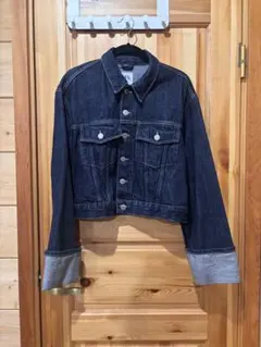 ZARA クロップド　デニムジャケット