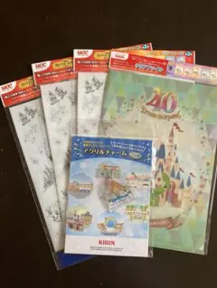 ディズニー クリアファイル アクリルチャーム