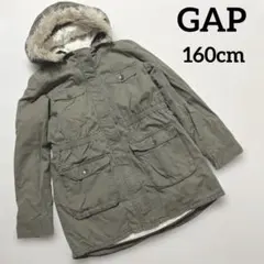 【GAP】ファー付き モッズコート ロングコート ボアライナー付き【匿名配送】