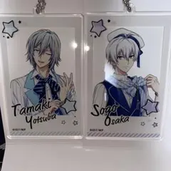 新品★アイナナ【四葉環＆逢坂壮五】ヴィレヴァン★アクリルキーホルダー アイドリッシュセブン アイナナ 日和アクリルキーホルダー 四葉環 逢坂