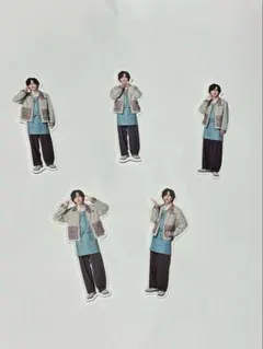 道枝駿佑 ファミクラアンバサダー フレークシール5種