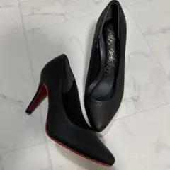 未使用　Design Not 黒ハイヒール ポインテッドトゥハイヒール