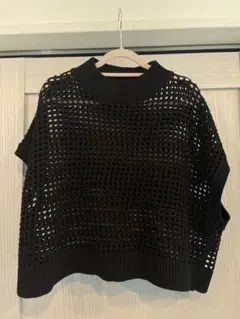 メッシュニットトップスのサムネイル