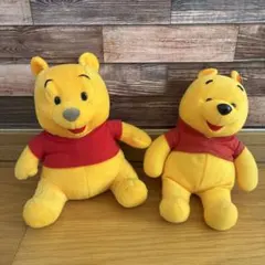 くまのプーさん ぬいぐるみ 2個セット♪