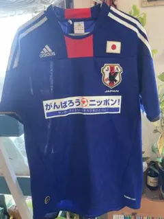 即発送】サッカー日本代表ユニフォーム Mサイズ 東日本大震災 値札付