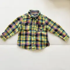 ミキハウス　DOUBLE.B チェックシャツ