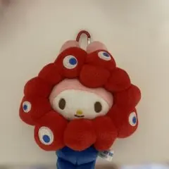 ミャクミャクマイメロディ カラビナ付きぬいぐるみ
