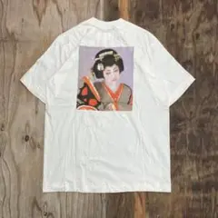 梅沢富美男 Tシャツ 夢芝居 女形 舞踊 歌舞伎 JAPAN VINTAGE