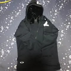 OAKLEY フルジップパーカー ブラック JPN Mのサムネイル