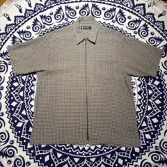 90s chaps ラルフローレン コットンxリネン zipシャツ 半袖のサムネイル