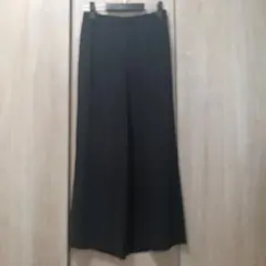 セオリー　ブラック ワイドパンツ ウエストゴム