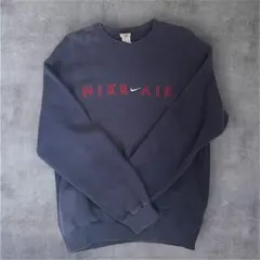 b*i様 NIKE AIR ダークグレー クルーネックスウェット
