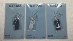 &TEAM アクリルキーチェーン FUMA YUMA TAKI 3種セット