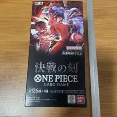 s*e様 ワンピースカード 決戦の刻 未開封BOX シール付き - メルカリ