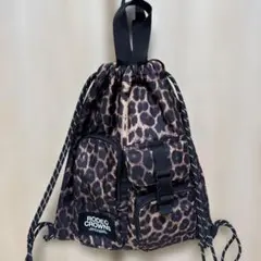 RODEO CROWNS レオパード柄 ナップサック リュックのサムネイル