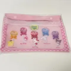 【新品】Sanrio サンリオ フラットポーチ チュッパチャプスコラボ キティ