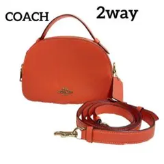 コーチ 2way セレナサッチェル ショルダーバッグ ハンドバッグ マンゴー