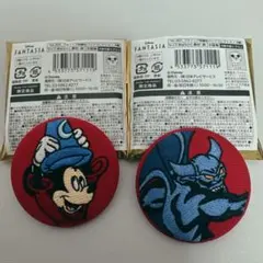 ディズニーファンタジア　刺繍カンバッジコレクション　ディズニーザマーケット限定