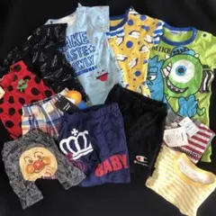 ②子供服セット 80cm キャラロンパースまとめ売り