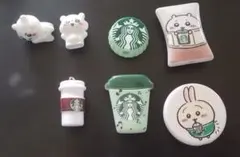 泣きの最終限定1セット【新品未使用】スタバちい7個セットビーズデコパ