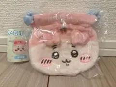 ちいかわ　おかお巾着　古本屋（カニちゃん）