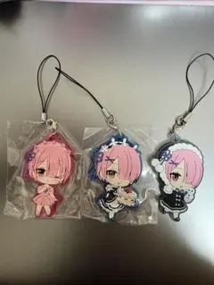 リゼロ ラム アクリルストラップ 3個セット