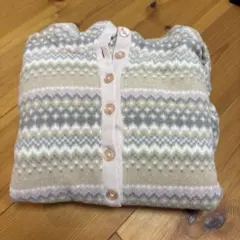 UNIQLO フリースルームウエア　フード付きワンピース　M