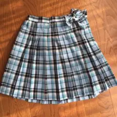 【美品】アートレター スカート フォーマル  膝丈 チェック 発表会 卒業式