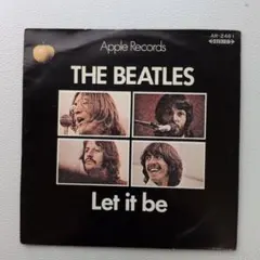 THE BEATLES Let it be EPレコード