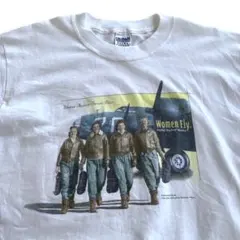 00's GILDAN Women Fly フォトプリント Tシャツのサムネイル