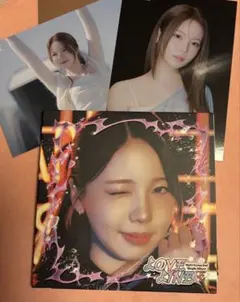 NiziU アヤカ LOVELINEデジパック AWAKEトレカセット