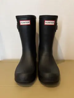 週末値下げ1回のみ着用〖HUNTER〗 レインブーツ ショート